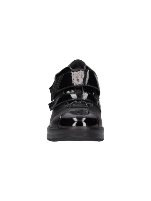Scarpa casual con zeppa Melluso Walk da donna nera