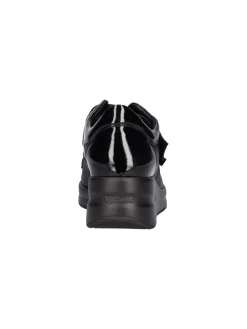 Scarpa casual con zeppa Melluso Walk da donna nera