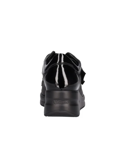 Scarpa casual con zeppa Melluso Walk da donna nera
