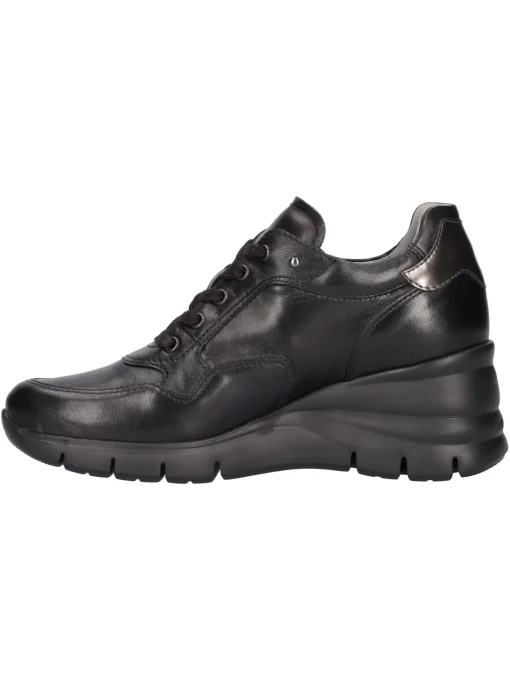 Scarpa casual con zeppa Nero Giardini da donna nera