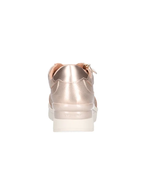 Scarpa casual con zeppa Stonefly Cream 52 da donna taupe laminata