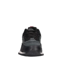 Scarpa casual Geox Delray da uomo nera e grigia