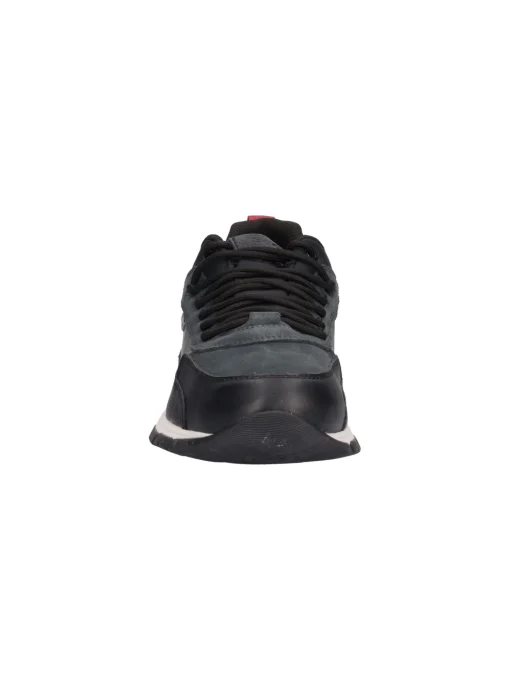Scarpa casual Geox Delray da uomo nera e grigia