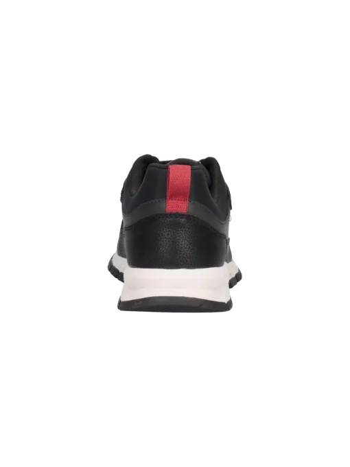 Scarpa casual Geox Delray da uomo nera e grigia