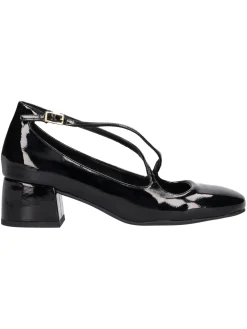 Scarpa con tacco basso Cristin da donna nera