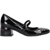 Scarpa con tacco basso Cristin da donna nera