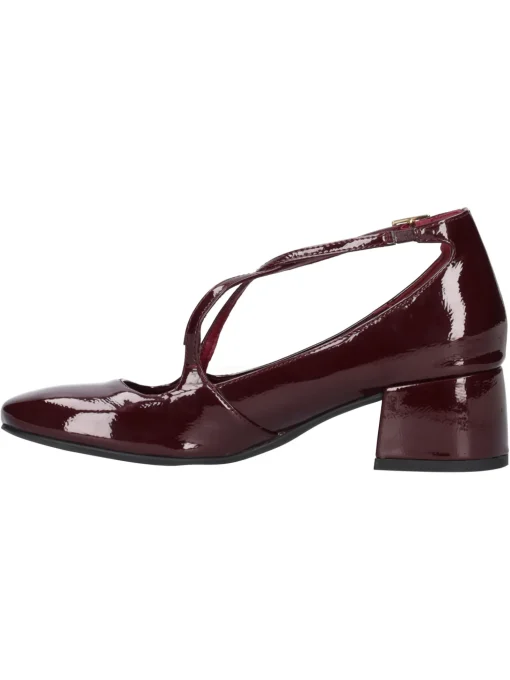Scarpa con tacco basso Cristin da donna bordeaux