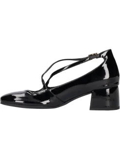 Scarpa con tacco basso Cristin da donna nera