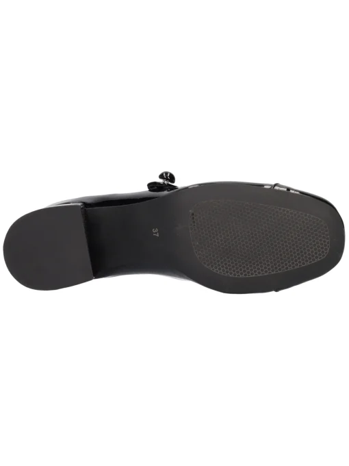 Scarpa con tacco basso Cristin da donna nera
