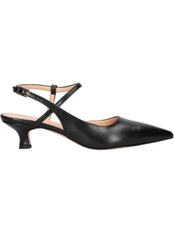 Scarpa con tacco basso Liviana da donna nera