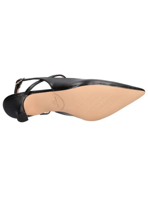 Scarpa con tacco basso Liviana da donna nera
