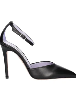 Scarpa con tacco fino Albano da donna nera