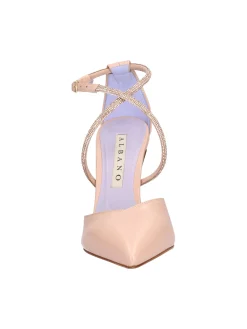 Scarpa con tacco fino Albano da donna cipria