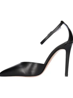 Scarpa con tacco fino Albano da donna nera