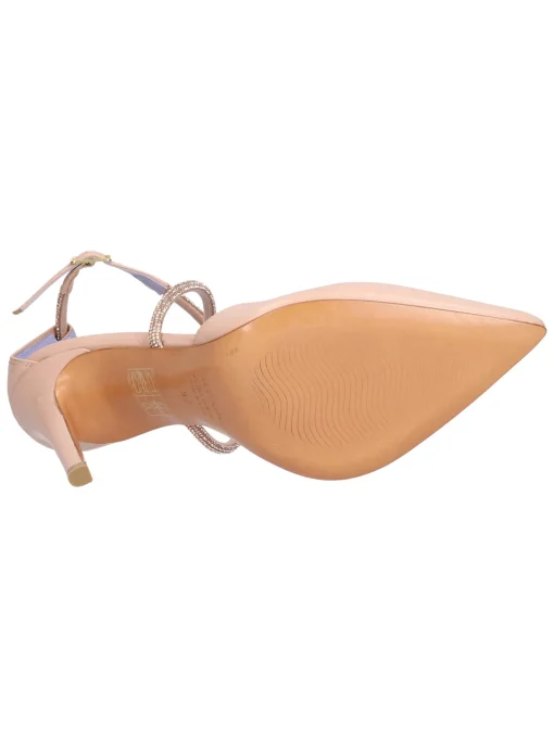 Scarpa con tacco fino Albano da donna cipria