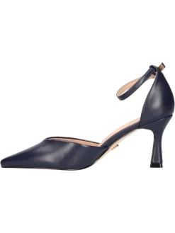 Scarpa con tacco fino Goldu0026amp;Gold da donna blu