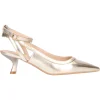 Scarpa con tacco fino Liu Jo Gemy 02 da donna oro metal