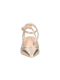 Scarpa con tacco fino Liu Jo Gemy 02 da donna oro metal