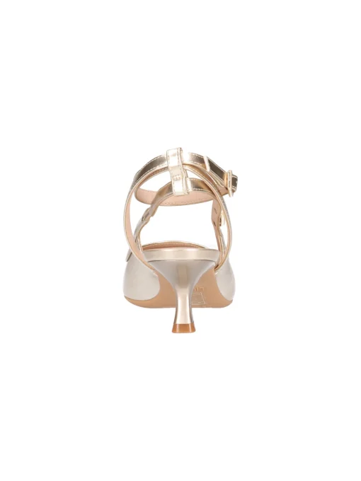 Scarpa con tacco fino Liu Jo Gemy 02 da donna oro metal