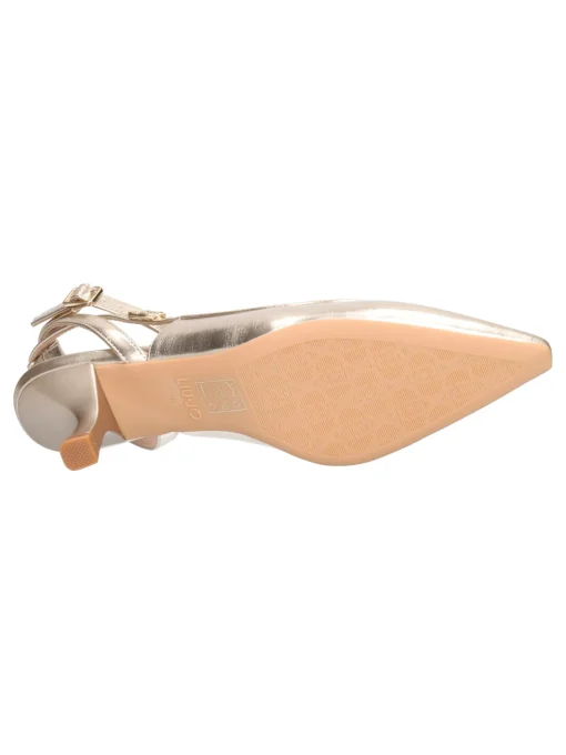 Scarpa con tacco fino Liu Jo Gemy 02 da donna oro metal