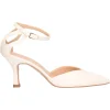 Scarpa con tacco fino Liviana da donna avorio
