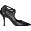 Scarpa con tacco fino Liviana da donna nera