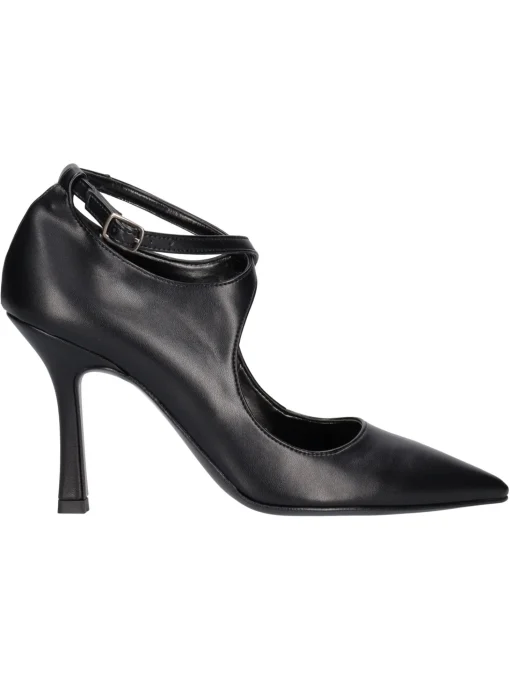 Scarpa con tacco fino Liviana da donna nera