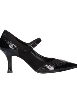 Scarpa con tacco fino Liviana da donna nera