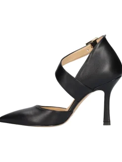 Scarpa con tacco fino Liviana da donna nera