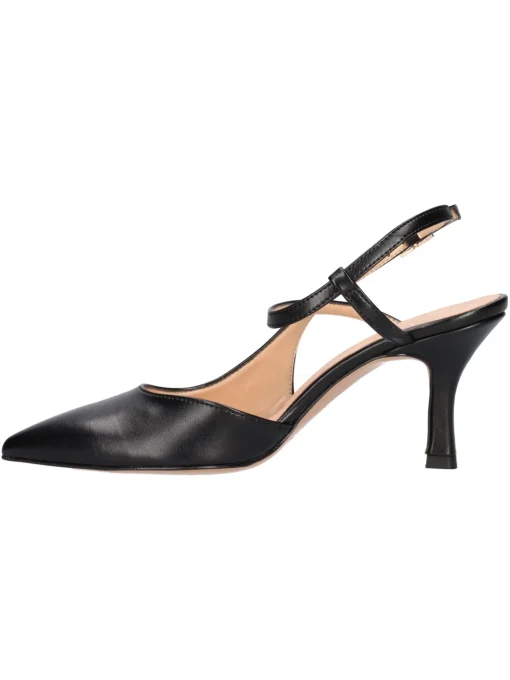 Scarpa con tacco fino Liviana da donna nera