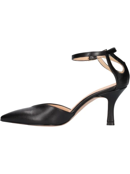 Scarpa con tacco fino Liviana da donna nera
