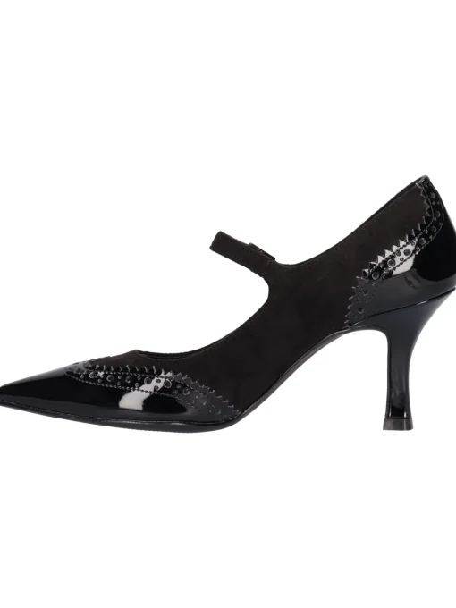 Scarpa con tacco fino Liviana da donna nera
