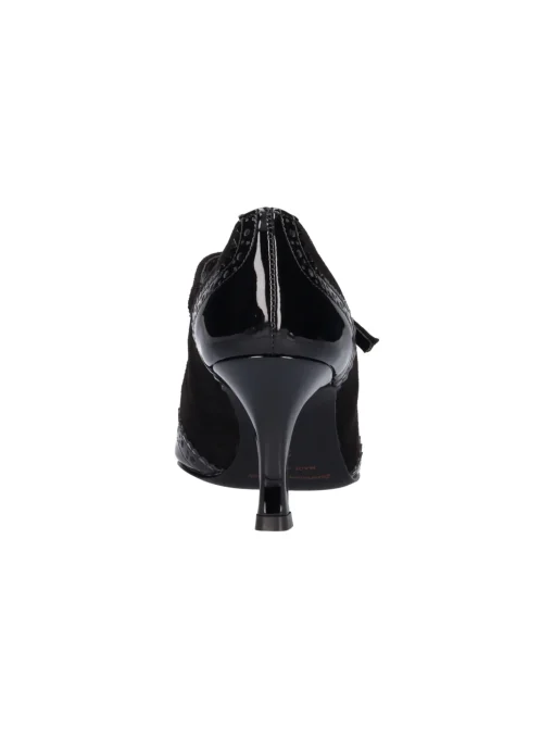Scarpa con tacco fino Liviana da donna nera