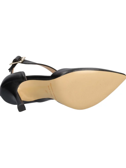 Scarpa con tacco fino Liviana da donna nera