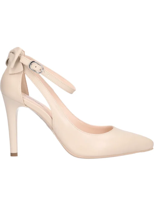 Scarpa con tacco fino Nero Giardini da donna beige