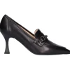Scarpa con tacco fino Nero Giardini da donna nero