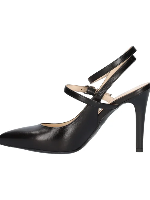 Scarpa con tacco fino Nero Giardini da donna nera