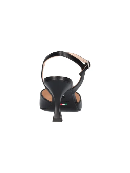 Scarpa con tacco fino Nero Giardini da donna nera