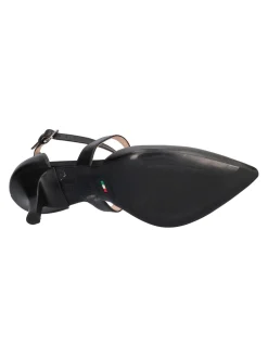 Scarpa con tacco fino Nero Giardini da donna nera