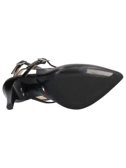 Scarpa con tacco fino Nero Giardini da donna nera