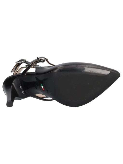 Scarpa con tacco fino Nero Giardini da donna nera