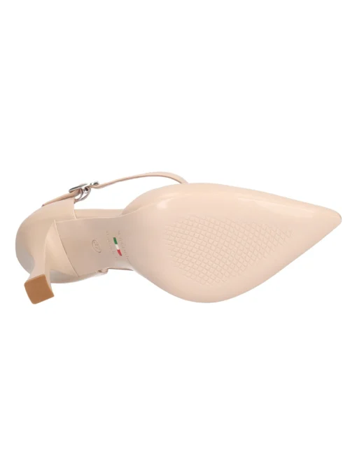 Scarpa con tacco fino Nero Giardini da donna beige