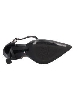 Scarpa con tacco fino Nero Giardini da donna nera