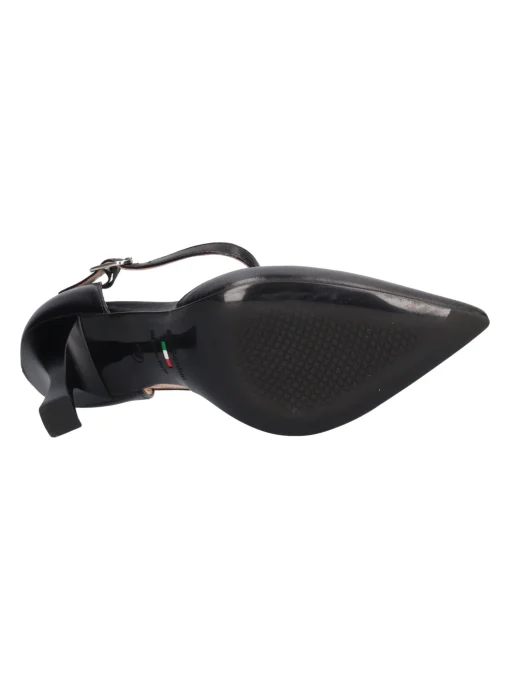 Scarpa con tacco fino Nero Giardini da donna nera