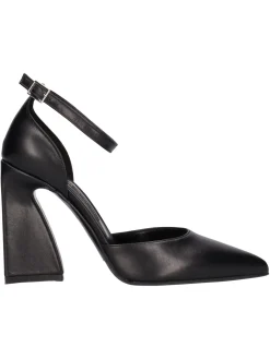Scarpa con tacco largo Albano da donna nera