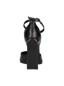 Scarpa con tacco largo Albano da donna nera