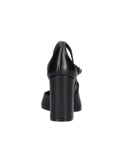 Scarpa con tacco largo Albano da donna nera