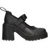 Scarpa con tacco largo Dr Martens Eviee Tech Sendal da donna nera