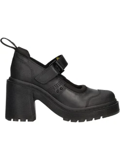 Scarpa con tacco largo Dr Martens Eviee Tech Sendal da donna nera