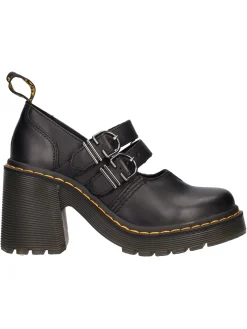 Scarpa con tacco largo Dr Martens Eviee da donna nera